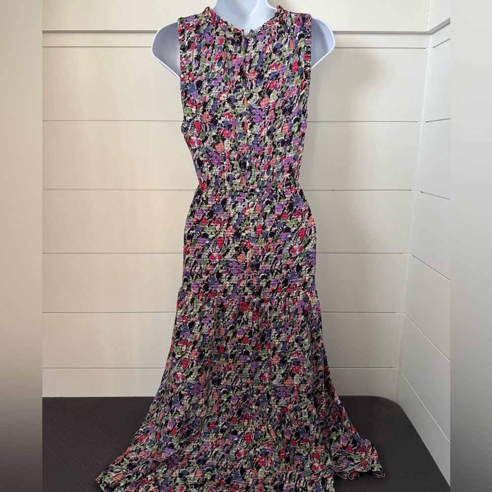Nordstrom Multicolor Floral Maxi Dress, Women’s 4 - Picture 5 of 8